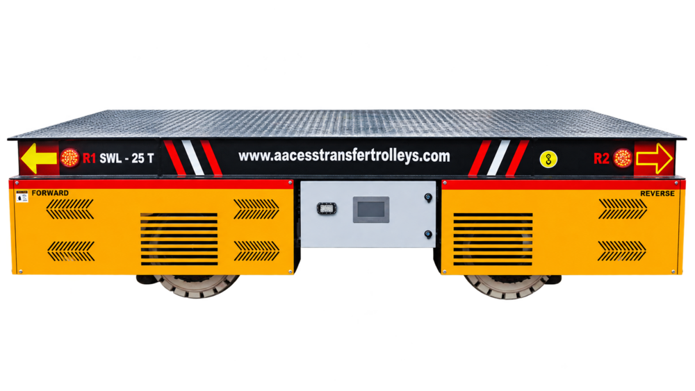 Battery Operated Omnidirectional Trolley - Capacity: 5 Ton