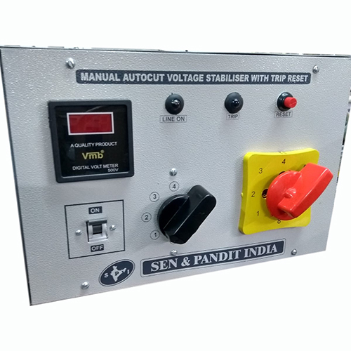 10kva 1ph Manual Control Voltage Stabiliser