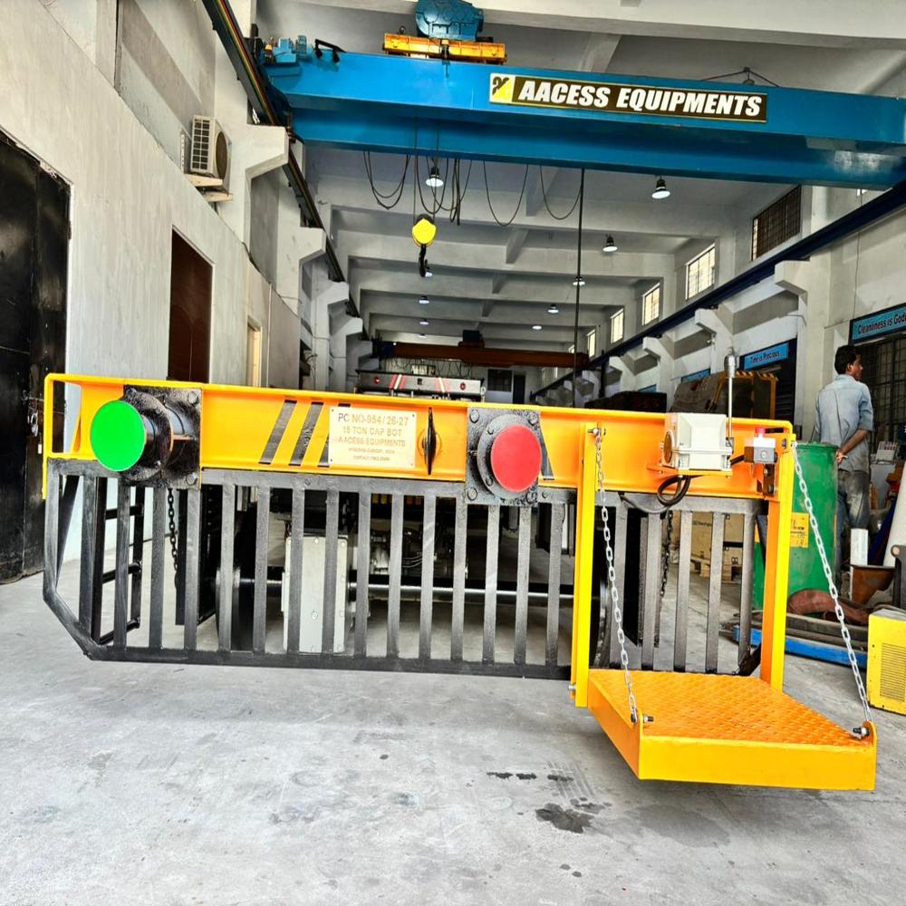 Battery Operated Ladle Transfer Car - Capacity: 25 Tons Ton