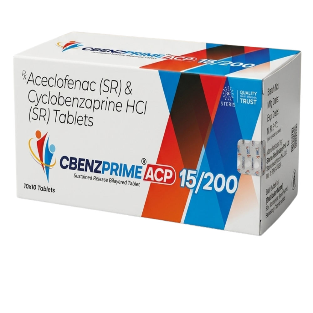 Aceclofenac (SR) & Cyclobenzaprine HCI (SR) Tablets