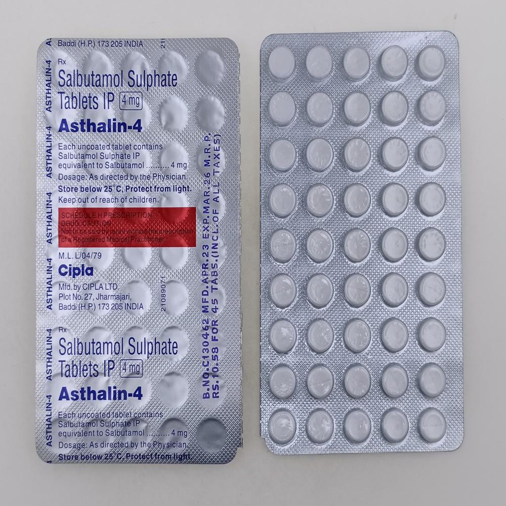 Asthalin 4 mg