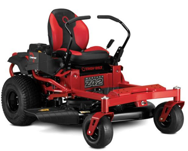 mustang z42 zero- turn rider lawn mower