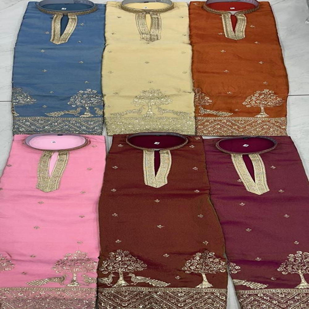 TISSUE DAMAN KURTA