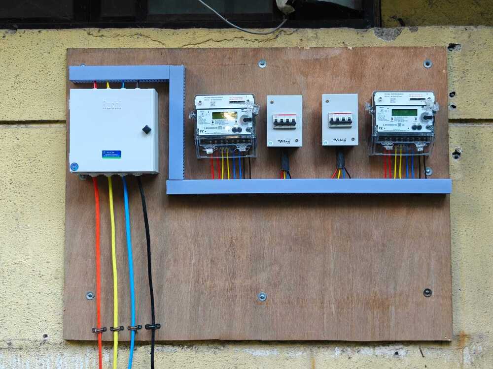 Electric Meter Panel