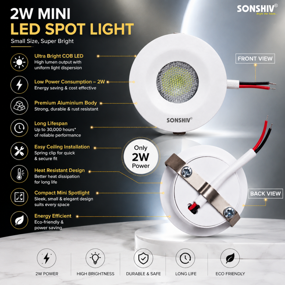 2w Spot Lights