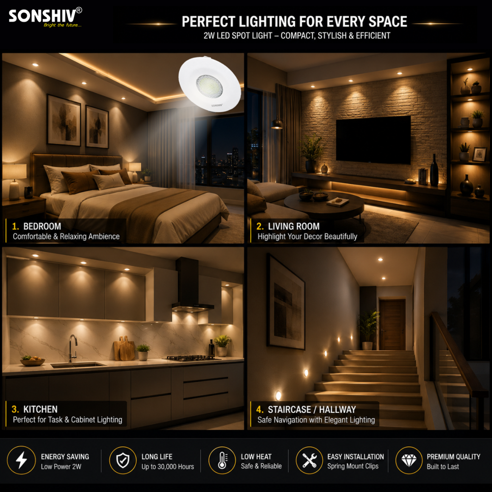 2w Spot Lights