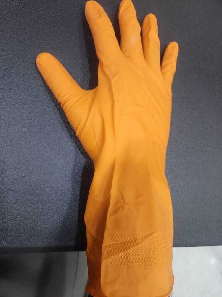 Orange House Hold Gloves