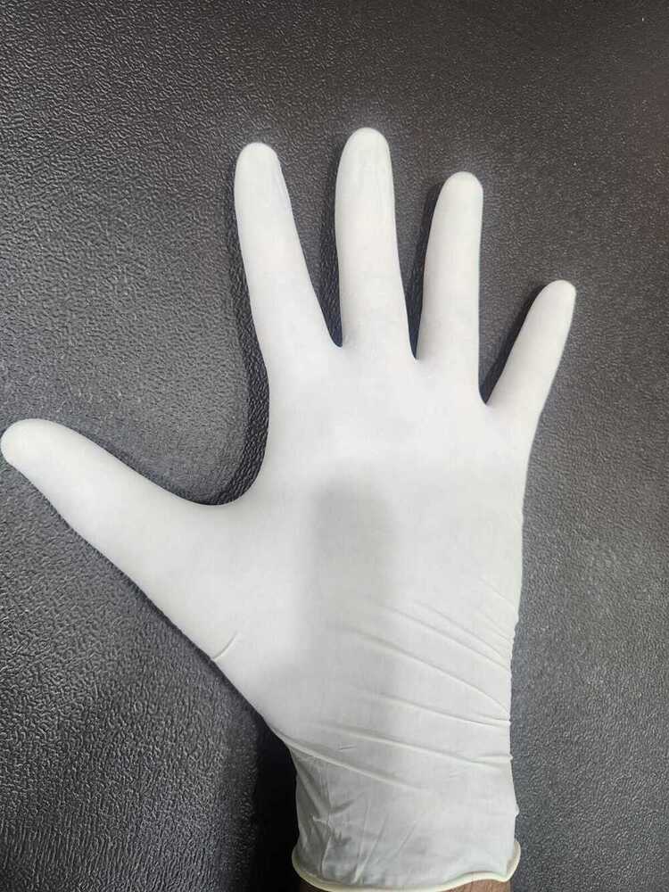 White Latex Gloves