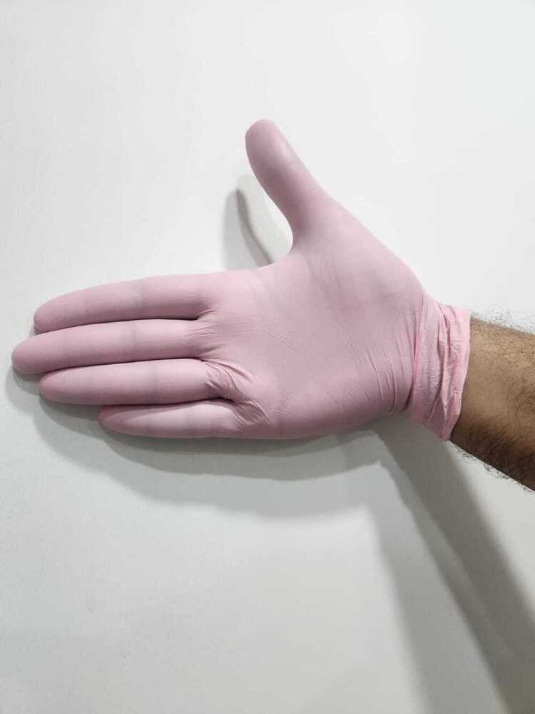 Pink Nitrile Gloves