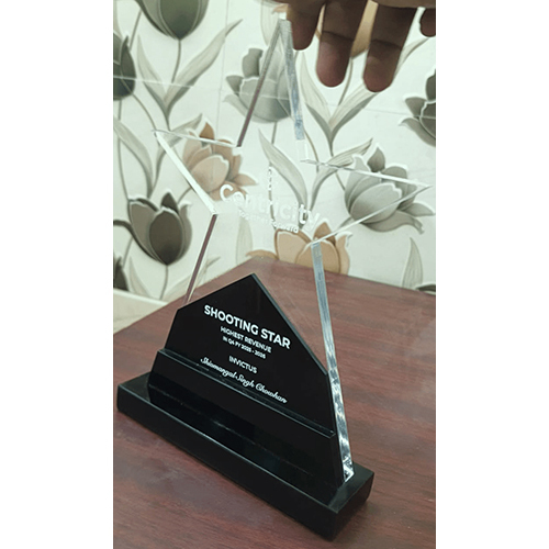 8 Inch Star Black Trophy