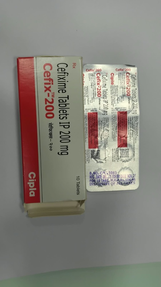 200mg Cefixime Tablets