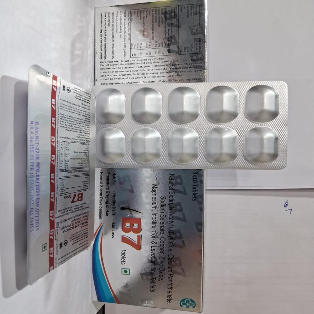 B7 Tablet - Drug Type: Specific Drug