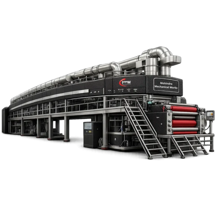 Water Based Coating Machine for Gutka Pouches