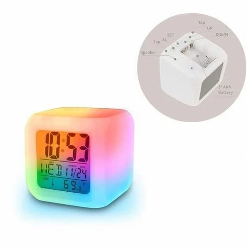 RGB Light Clock And Lamp