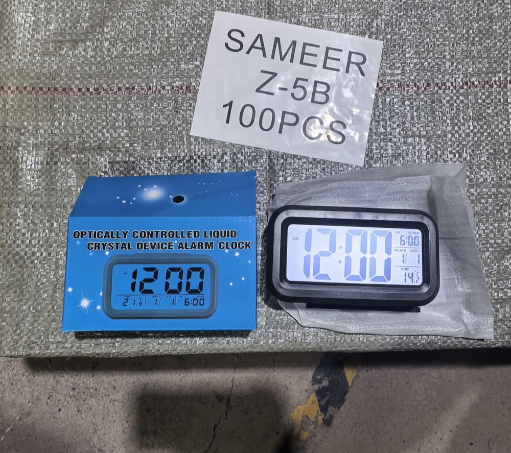 Crystal Device Alarm Clock