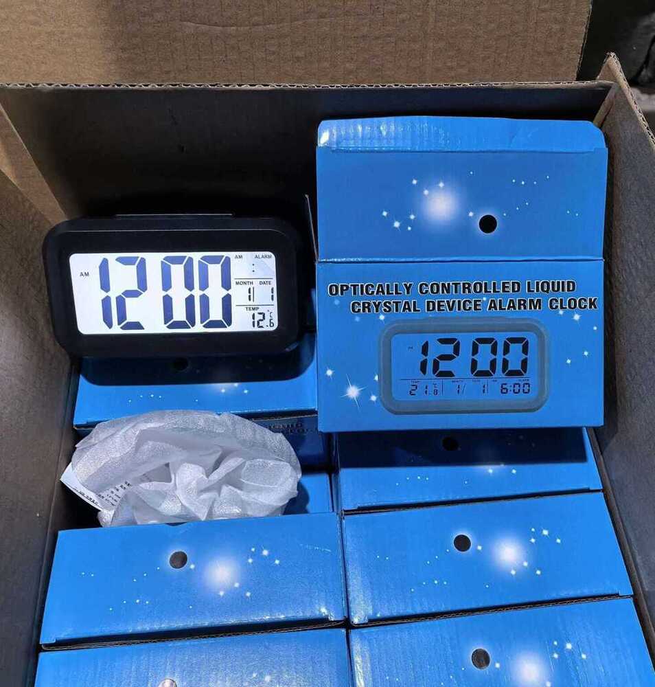 Crystal Device Alarm Clock