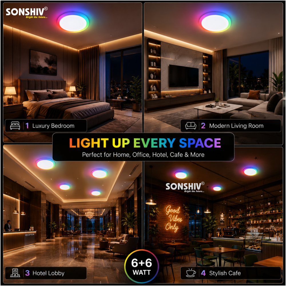 6+6w Rainbow Light