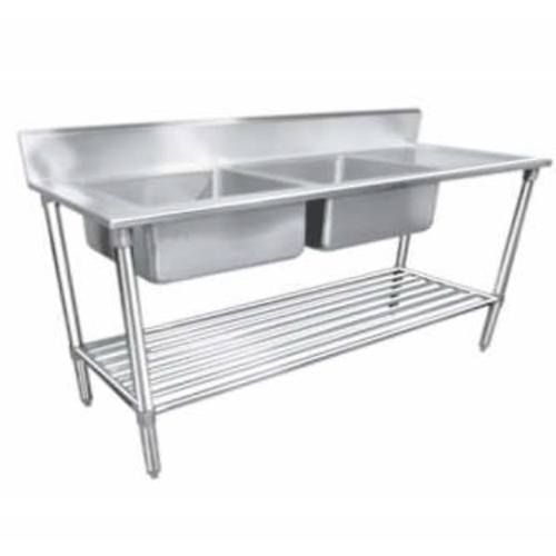 Working Table with Two Sinks