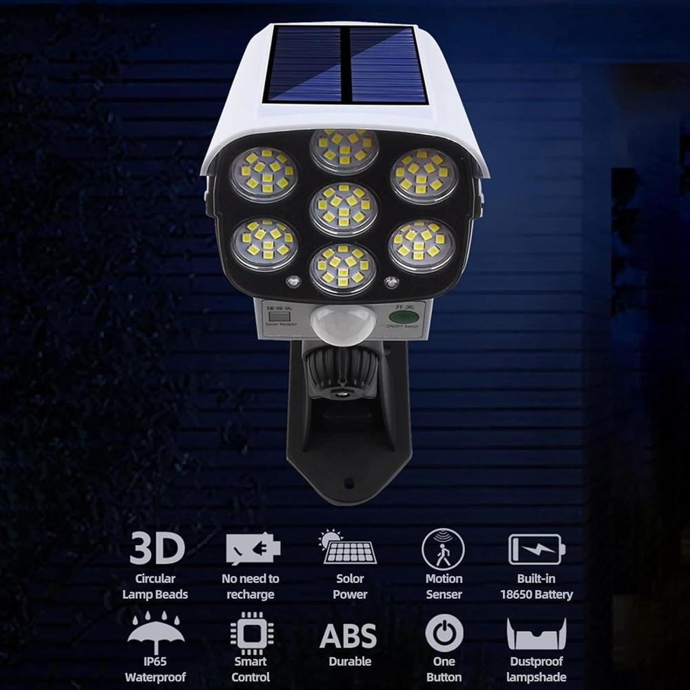 Dummy Camera Solar Sensor Light