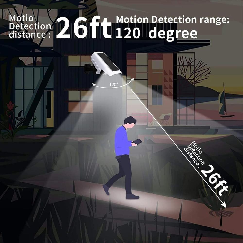 Dummy Camera Solar Sensor Light