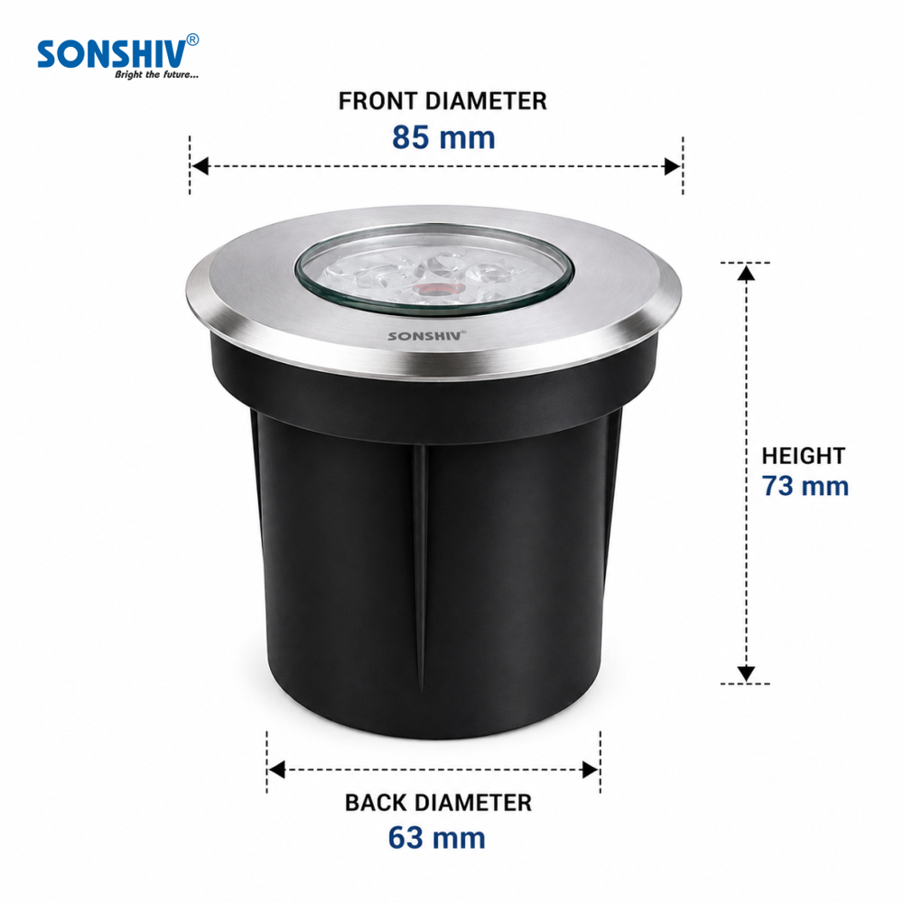 12w Inground light
