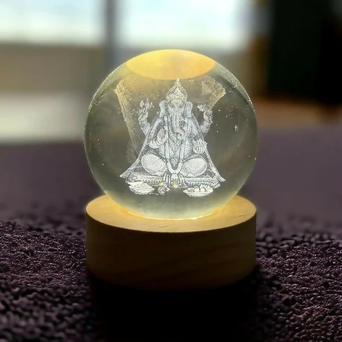 Crystal Ball Lamp
