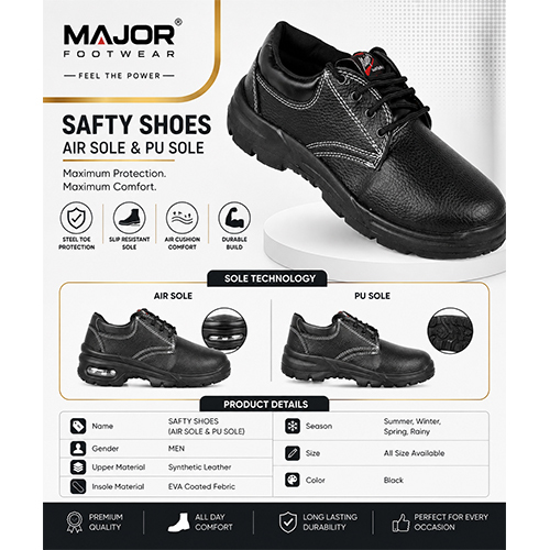 SAFTY SHOES AIR SOLE AND PU SOLE