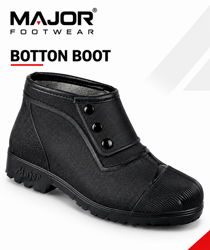 Botton Boot - Color: Black
