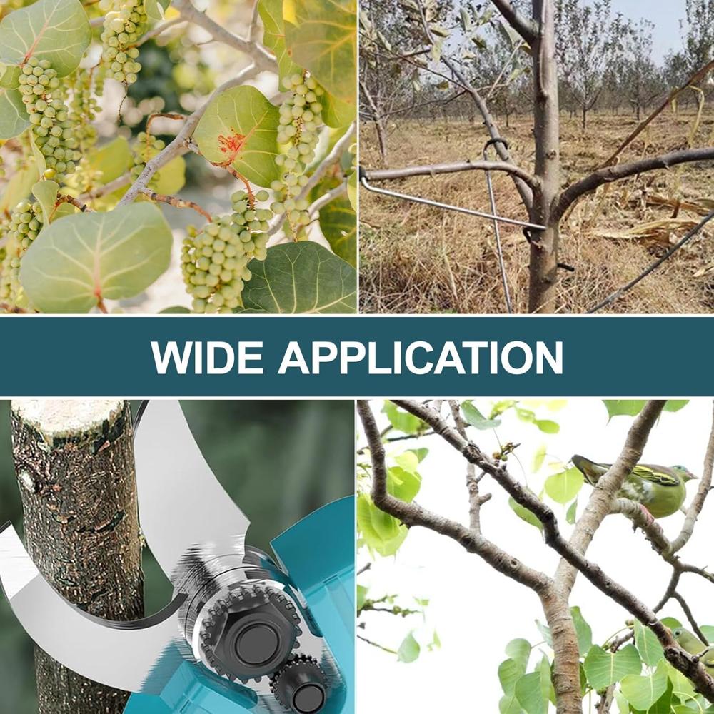 Electric Scissors Tree Branch Cutter (Double Battery )