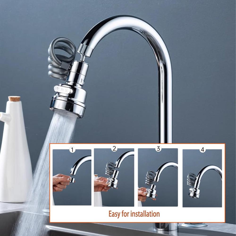 Expandable switch Kitchen Faucet