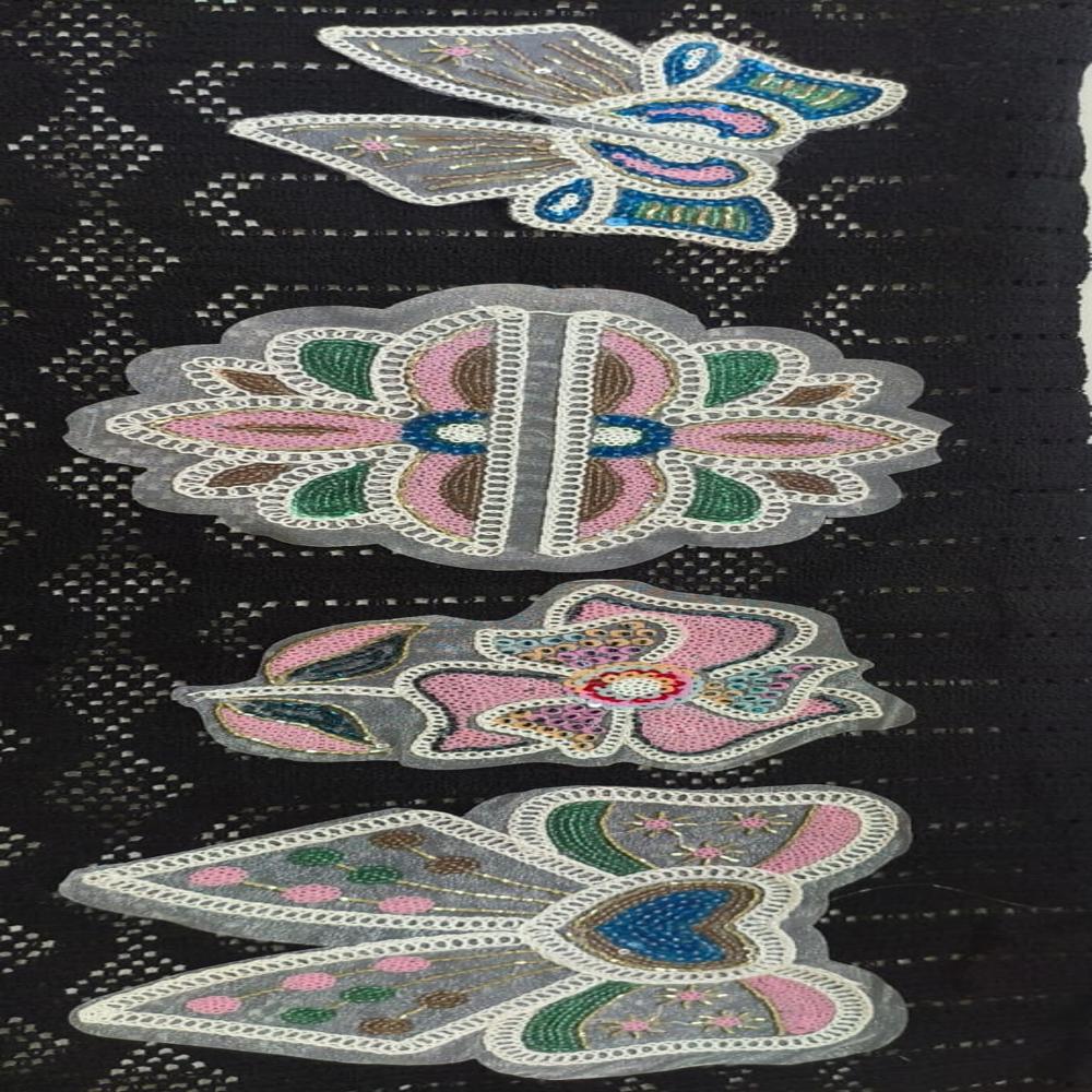Net Embroidered Patches / BUTTA