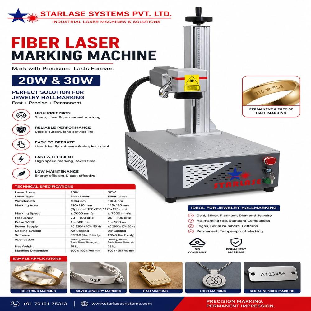 Metal Laser Marking Machine - Accuracy: 100 %
