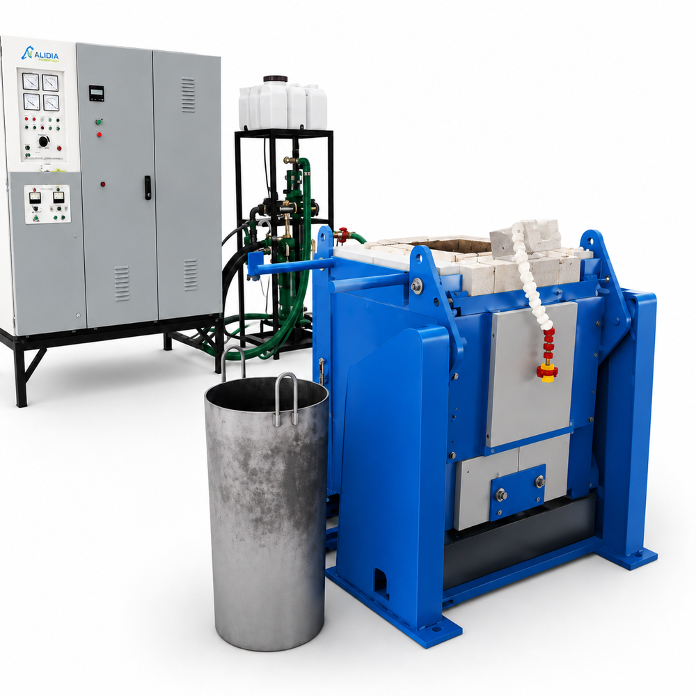 Electric Induction Steel Melting Furnace