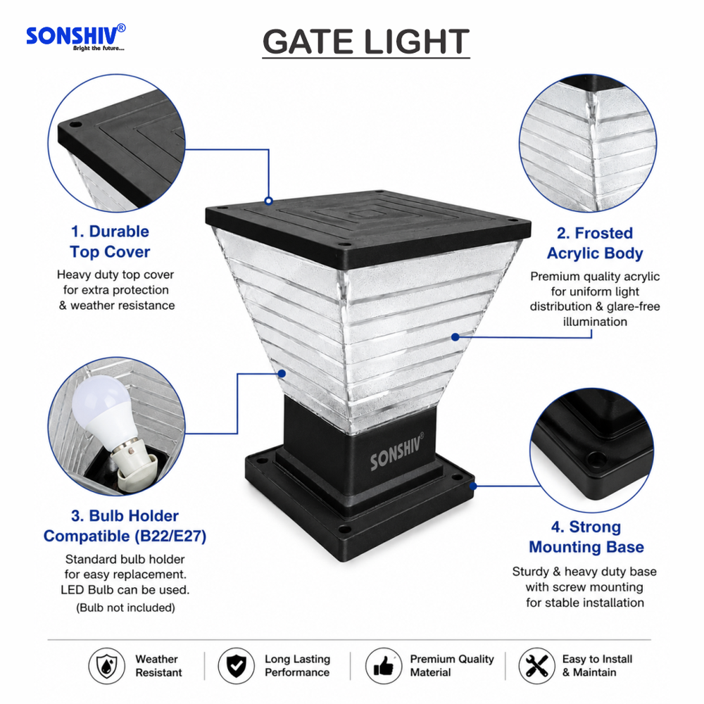 Villa Gate Light