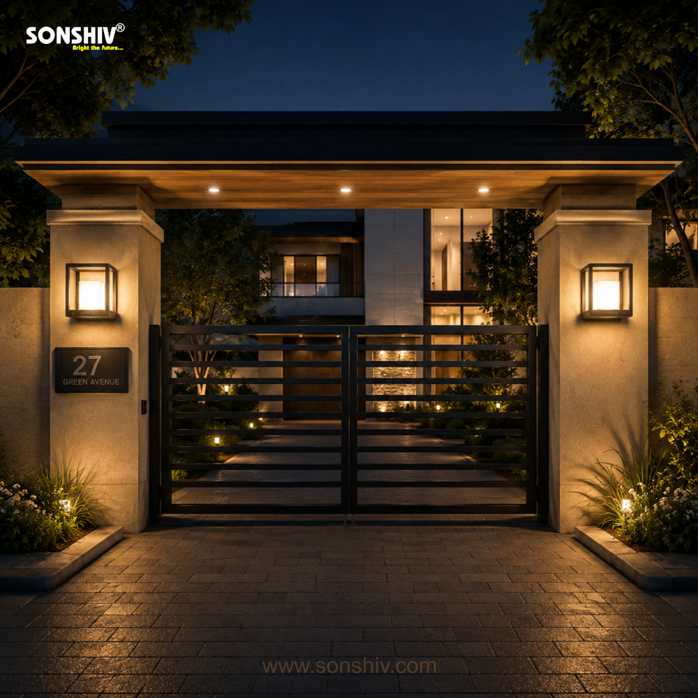 Luxury Gate Light