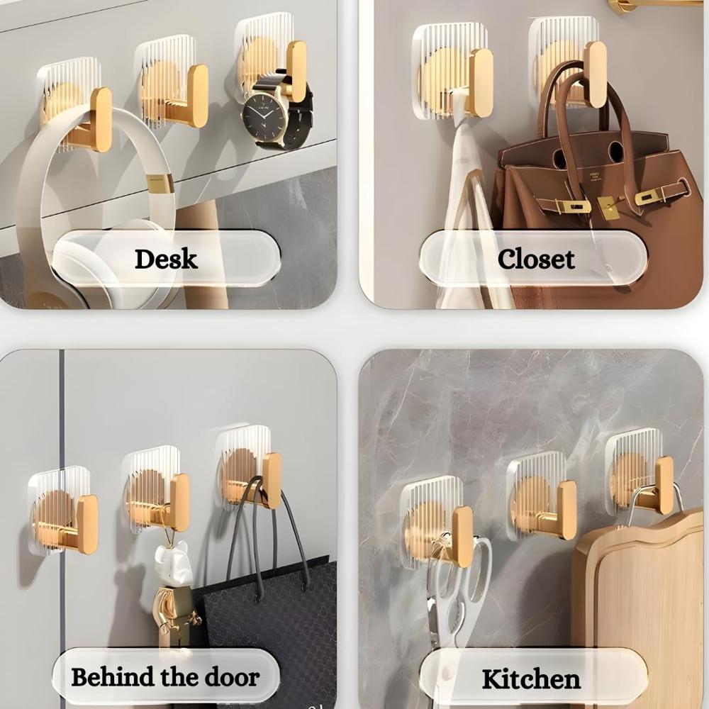 GOLDEN WALL HOOK ( 4 PCS)