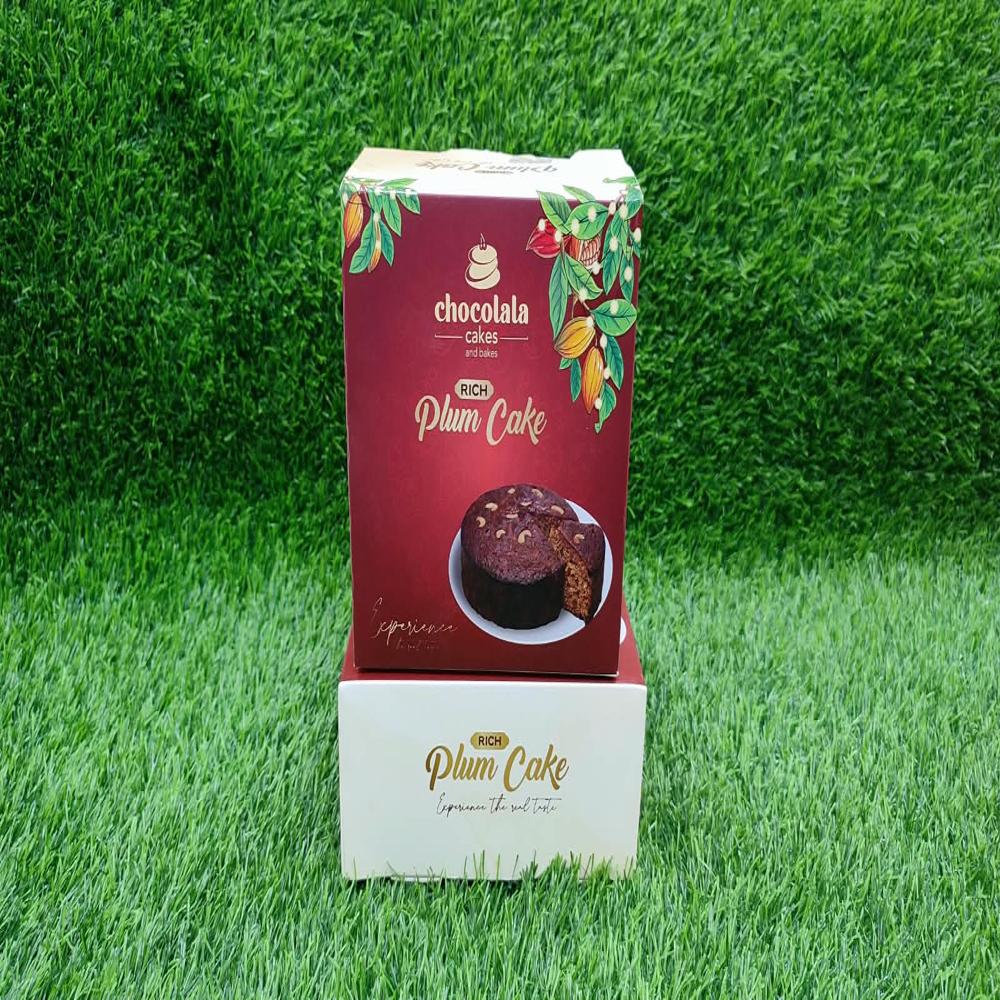 Plum Cake Box - Coating Type: Itc