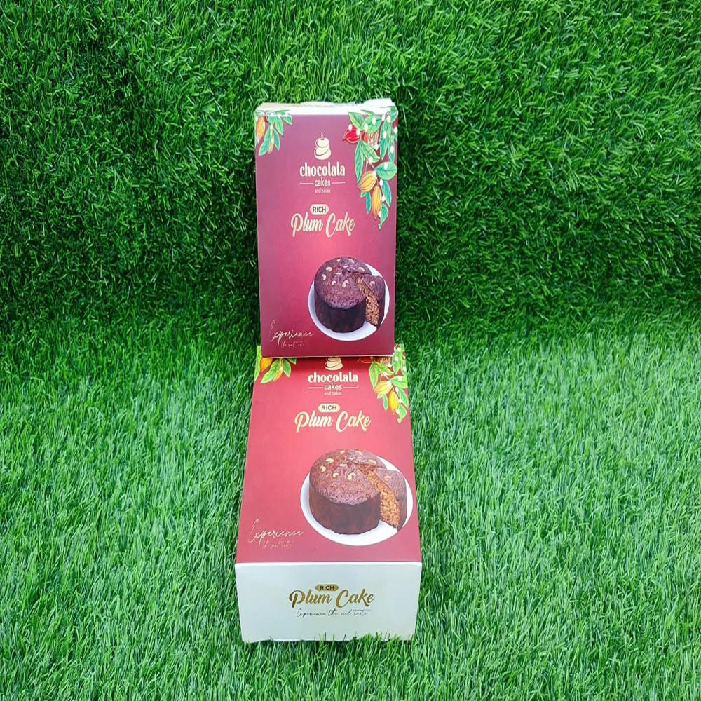 Plum Cake Box - Coating Type: Itc