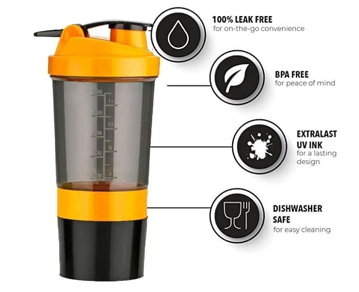 Gym Shaker Bottle - Water Resistant: No