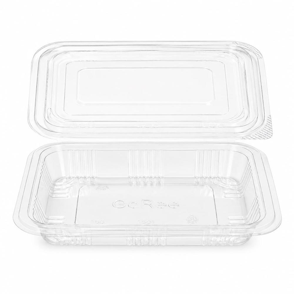1000ml Hinged Box - Material: Plastic