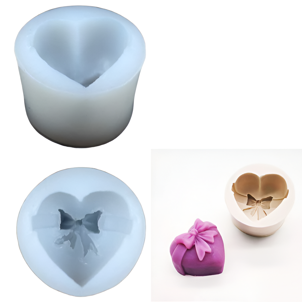 Herat Shape Silicone Candle Mould