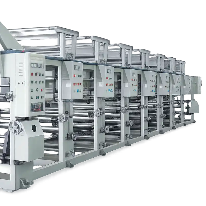 Shaftless Rotogravure Printing Machine