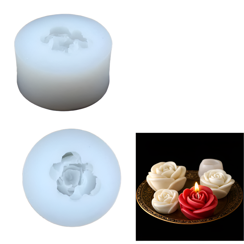 Flower Candle Silicone Mould