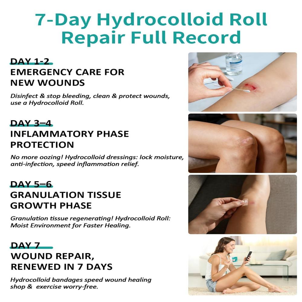 Hydrocolloid Dressing Roll