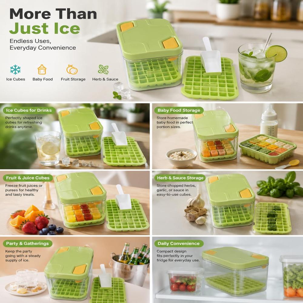 Ice Cube Box With Tray