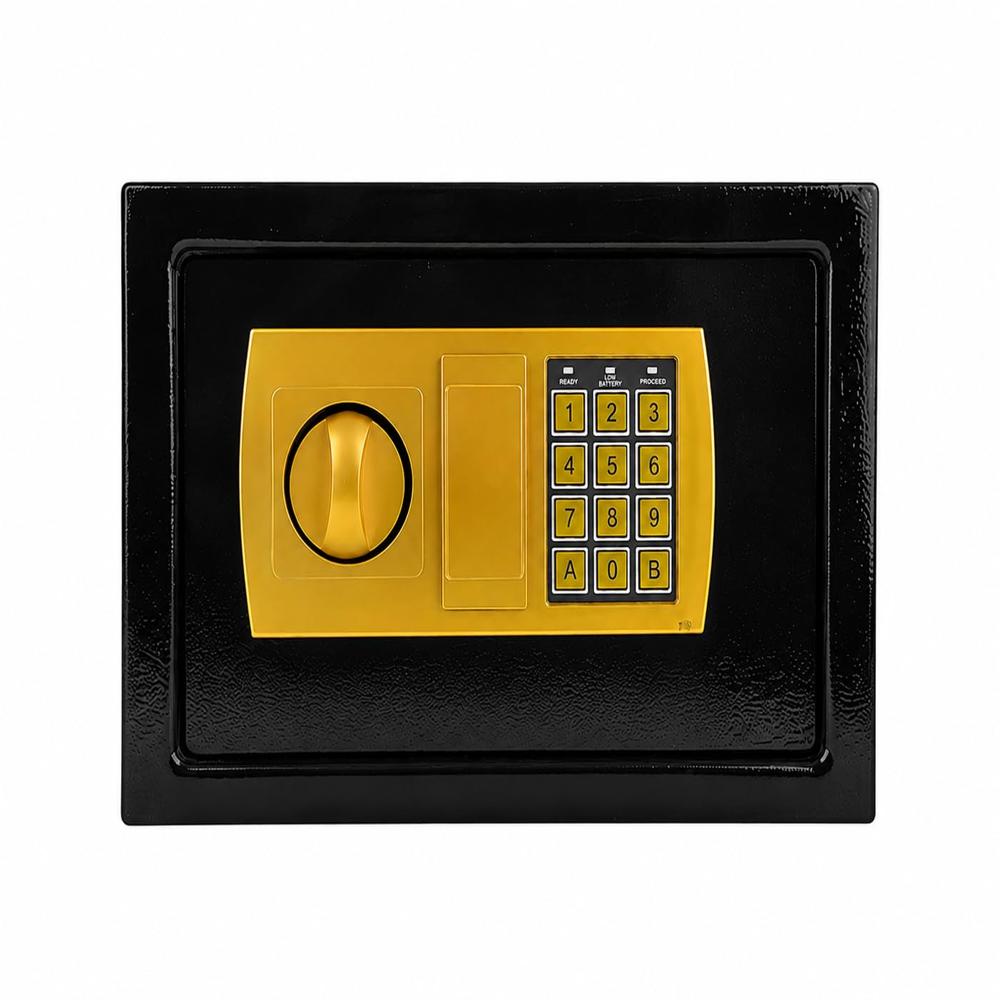 IRON SAFE LOCKER (SMALL SIZE 12.5 8 INCH )