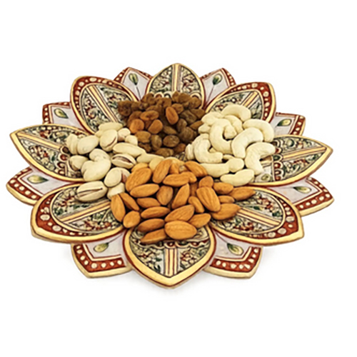 Dry Fruits Serving Platter