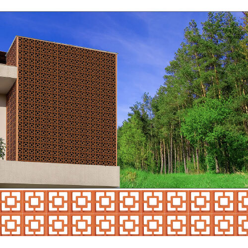 Clay Vastu Cube Jali