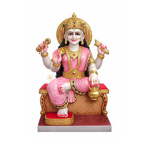 Goddess Lakshmi Marble Statue