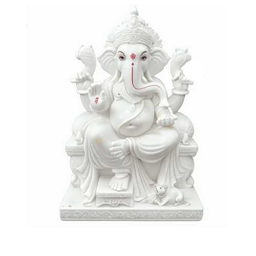 Lord Ganesha Marble Statue